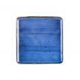 Square Plate Starry Night Blue 8 1/4"