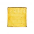 Square Plate Sunflower 8 1/4"