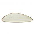 Triangular Plate Desert Beige 13 1/8"