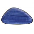 Triangular Plate Starry Night Blue 13 1/8"