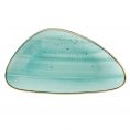 Triangular Plate Turquoise 13 1/8"