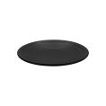 Centennial Plate Round Coupe Matte Black 9"