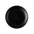 Centennial Plate Round Coupe Matte Black 6-1/4"