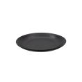 Centennial Plate Round Coupe Matte Black 6-1/4"