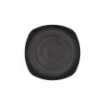 Centennial Plate Square Coupe Matte Black 11"