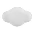 Cotton Plate Matte White 10-1/4"x6-3/4"