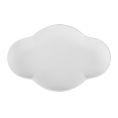 Cotton Plate Matte White 12-1/4"x7-7/8"