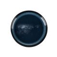 Galaxy Plate Round Coupe Starry Night Blue 10-1/4"