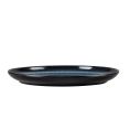 Galaxy Plate Round Coupe Starry Night Blue 7-1/2"