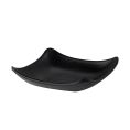 Small Dish Square Matte Black 2.5oz 4-1/8"