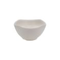 Seashell Bowl Square White 7oz 4"
