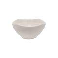 Seashell Bowl Square White 16oz 5-1/2"