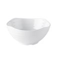 Seashell Bowl Square White 55oz 8-1/2"