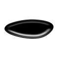 Shelton Platter Triangular Coupe Matte Black 11-1/8"