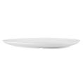 Shelton Platter Triangular Coupe Wide Matte White 15-3/8"