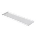 Serving Tray Rect. White 22-1/8"x6-3/4"
