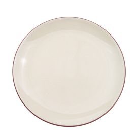 Coupe Plate Creamy White 10"