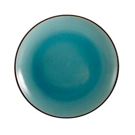 Coupe Plate Lake Blue 12"
