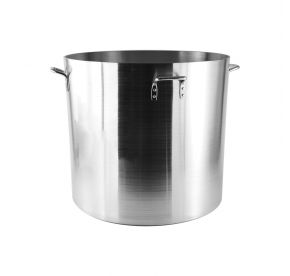 160 qt. Extra Heavy-Duty Aluminum Stock Pot with 4 Handles