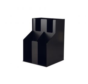 2-Tier Black Cup/Lid Organizer 2-Stack 
