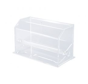 Acrylic Straw Dispenser 10-3/4" x 4-3/4" x 7" Horizontal