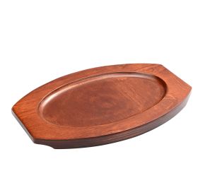 Underliner Wooden Oval for 11" Platter 12-1/4"