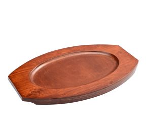 Underliner Wooden Oval for 12" Platter 13-1/4"