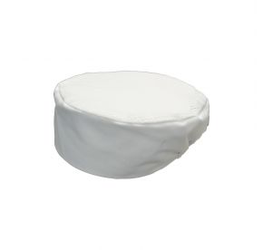 Chef's Pride Pillbox Chef Hat 3-1/2"H White L/XL