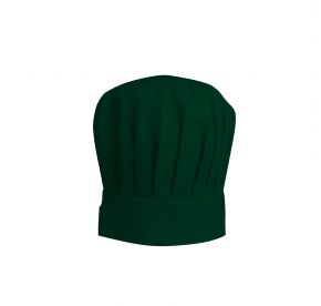 Chef's Pride Floppy Toque Chef Hat 13"H Green