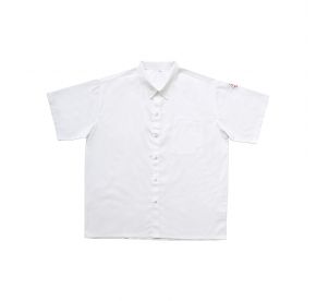 Chef's Pride Shirt Snap Button White 2XL