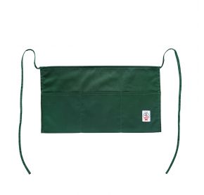 Chef's Pride Waist Apron 3-Pocket Green