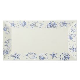 Seashell Rect. Platter AW 14 1/2"
