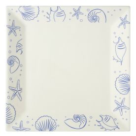 Seashell Square Plate AW 12"