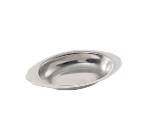 Au Gratin Dish Stainless Steel 12 oz.