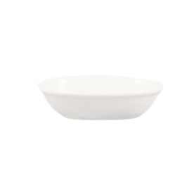 Oval Baking Dish BoneW 5oz 5 1/2"