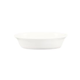 Oval Baking Dish BoneW 9oz 6 3/4"