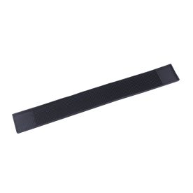 Bar Drink Rail Mat Black 27x3-1/4"
