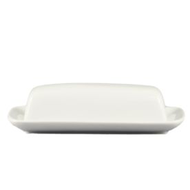 Butter Dish W/ Cover [Dish 8 1/4" I Cover 6 3/4"]