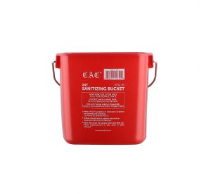 Red Sanitizing Bucket 3 qt.
