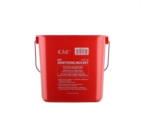 Red Sanitizing Bucket 6 qt.