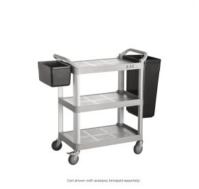 Utility Cart Gray 31-7/8x17-1/8x35-7/8"H