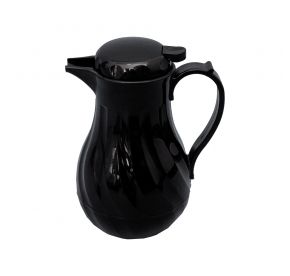 Insulated Beverage Server Swirl Black 20oz