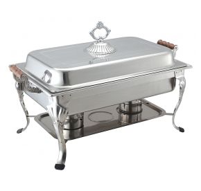 Welsh 8 qt. Stainless Steel Chafer Full Size