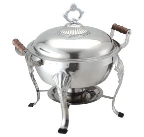 Welsh 6 qt. Stainless Steel Chafer Round