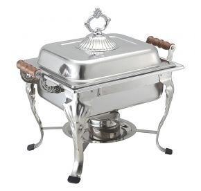 Welsh 4 qt. Stainless Steel Chafer Square