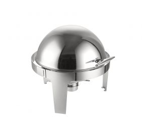 Atlantis 6 qt. Stainless Steel Chafer Round