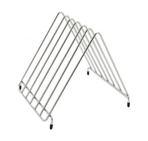 Cutting Board Rack Chrome-Plate 6-Slot