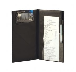 10" x 5-1/2" Guest Check Presenter w/ Pen Loop
