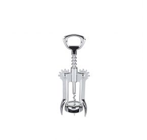 Corkscrew Wing-Style Chrome-Plated 