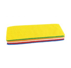 Cloth Microfiber 6-PC 16x16" Multi-Color